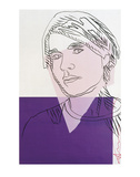 Self-Portrait  c1978 (Purple and White)