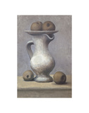 Still Life with Pitcher and Apple