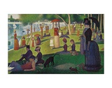 Sunday Afternoon on the Island of Grand Jatte  c1864-6