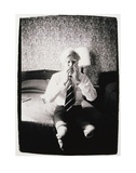 Self-Portrait  c1982 (on bed)