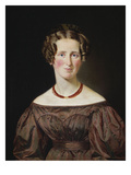Portrait of Marie Wilhelmine Jensen  Nee Visby