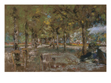 Reading Beneath the Trees at Amfreville; Le Lecture Sous Les Arbres Amfreville