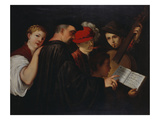 A Group of Five Musicians; Un Groupe De Cinq Musiciens
