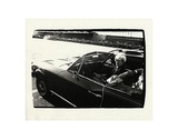Andy Warhol in Convertible  c 1985