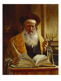 Rabbi Delivering a Sermon