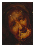 The Head of an Old Woman - a Sketch