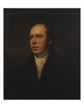 Portrait of the Rev John Thomson  Minister of Duddingston  Half Length in a Black Coat and White…