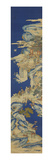 A Chinese Kesi Coloured Silk Panel Depicting Daoist Immortals
