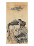 Amorous Couple in a Small Boat; Couple D'Amoureux Dans Une Barque