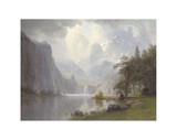 In the Mountains  c1867