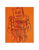 Moon Explorer Robot  c1983 (orange)