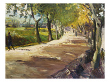 Street in Godramstein; Strasse Bei Godramstein