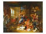 Death Visiting a Miser