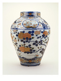 A Large Imari Baluster Jar