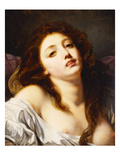 A Young Woman  Bust Length