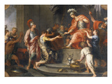 Liberality: Alexander the Great Rewarding His Captains