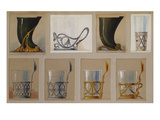 A Selection of Designs from the House of Faberge Including a Jug and Tea-Glass Holders