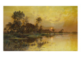 Autumn Evening - Somme Marshes; Soir D'Automne - Marais De La Somme