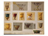 A Selection of Designs from the House of Faberge Including Bowls Goblets Cups and Tumblers