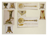 A Selection of Designs from the House of Faberge  Including Cups  Bowls  Wi