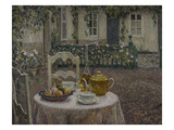The Pink Tablecloth; La Nappe Rose