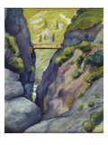 Valley in Tegernse; Schlucht in Tegernse