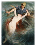 A Fisherman Engulfed by a Siren
