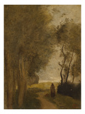 Road at Lisiere De Bois; Chemin En Lisiere De Bois