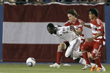Frisco  TX March 19 - David Ferreira  Patrick Nyarko and Zach Loyd