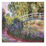 The Japanese Bridge  Pond with Water Lillies; Le Pont Japonais Bassin Aux Nympheas
