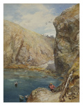 The Landing Place at Havre Gosselin  Sark