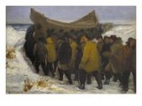 Launching the Fishing Boat