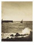 The Broken Wave; La Vague Brise-Mer  Mediterranee