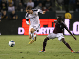 Carson  CA September 9 - David Beckham and Sanna Nyassi