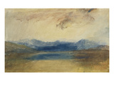 A Mountainous Landscape with a Lake