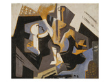 Cubist Still Life in Blue and Grey; Nature Morte Cubiste Bleu Gris