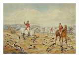 Hunting Scenes: Drawing Cover with Spectators in the Distance