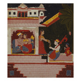 Pancham Ragini - a Handmaiden of an Enamoured Couple Rewards a Musician