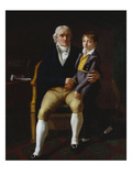 Double Portrait of a Father and His Son; D'Un Pere Et De Son Fils