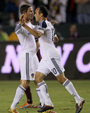 Carson  CA September 9 - David Beckham and Landon Donovan