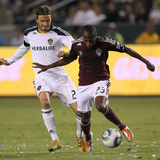 Carson  CA September 9 - David Beckham and Sanna Nyassi