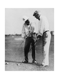 John D Rockefeller and SJ Peabody  March 1932