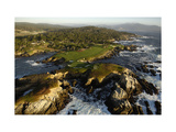 Cypress Point Golf Course  aerial coastline