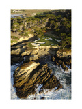 Cypress Point Golf Course  aerial coastline