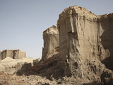 Salt Canyons Made of Layers of Halite and Gypsum  Danakil Depression  Ethiopia