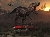 Artist's Concept Illustrating the Possibility of Different Dimensions Through Time Travel