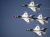 The US Air Force Thunderbird Demonstration Team