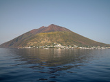 Stromboli Volcano  Aeolian Islands  Mediterranean Sea  Italy