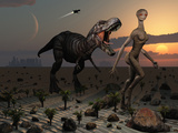 Reptoids Tame Dinosaurs Using Telepathy