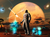 An Astronaut Discovers a World with an Earth Type Environment